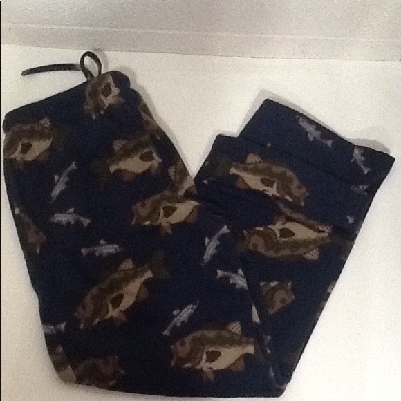 Mossimo Supply Co. Open Mouth Bass Fish Sleep Pant - Picture 2 of 9